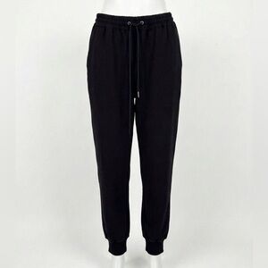 Wilfred Black Buffon Crepe Joggers Trackpants Lounge Aritzia OG Size Small